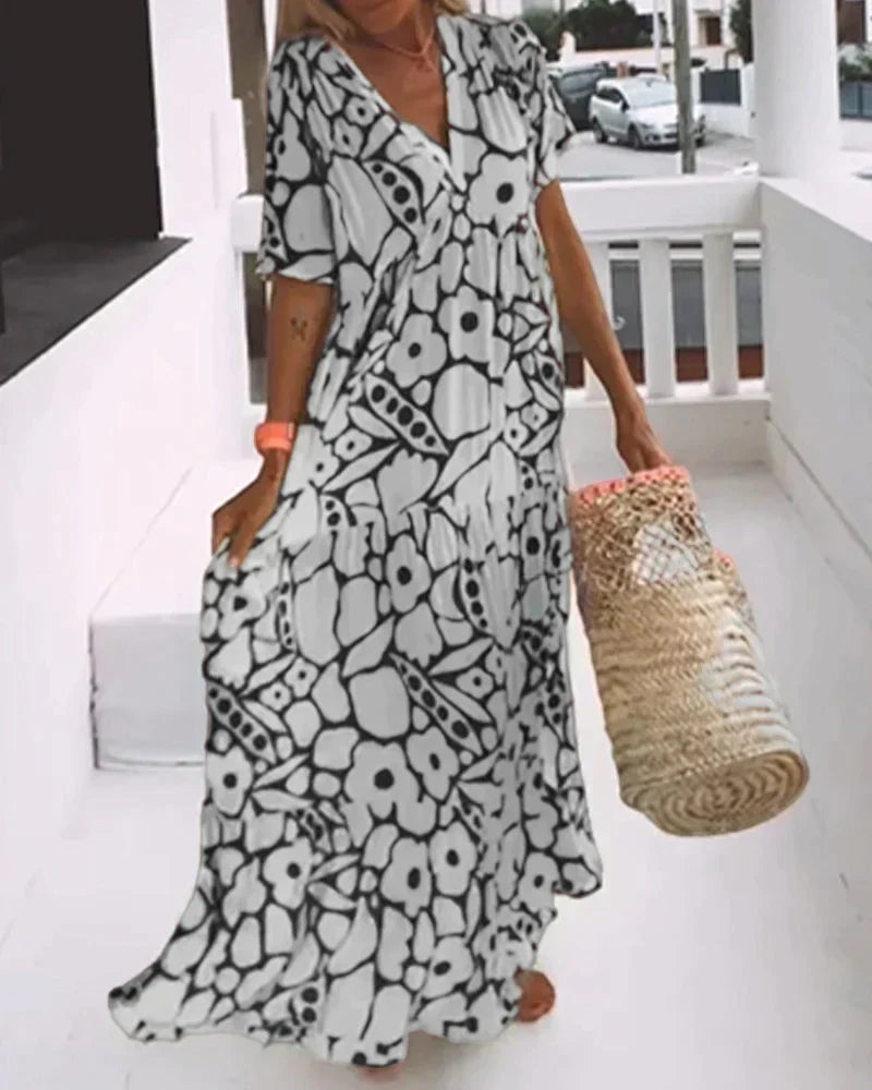 Christine | Leichte und fließende Sommerkleid