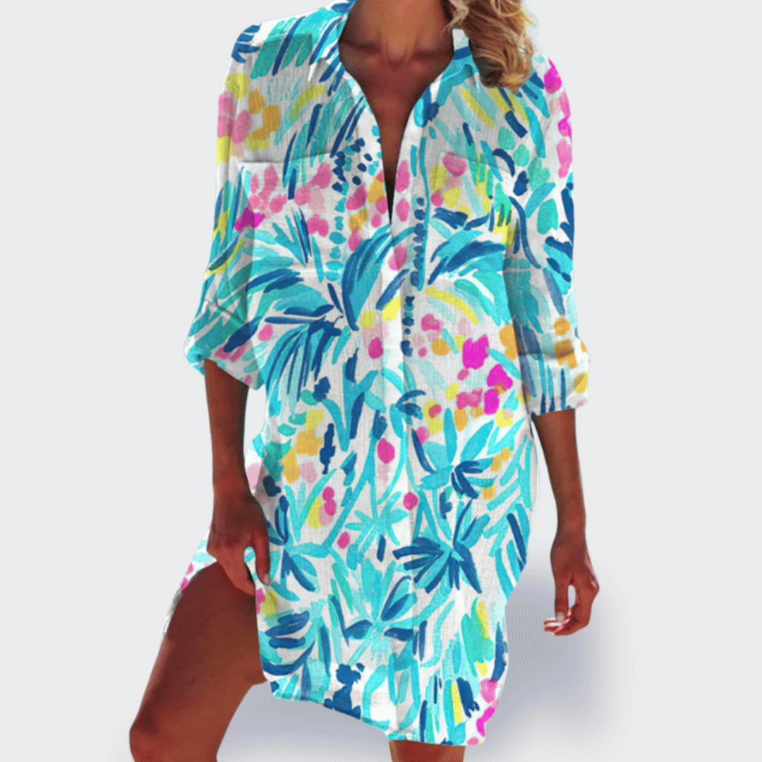 Brigitte | Bunte und Leichte Sommerkleid