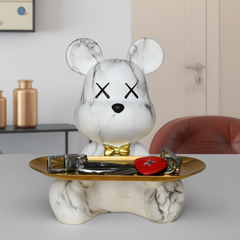 Graffiti Teddy Bear Tablett