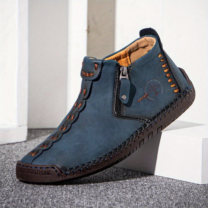 Grau| Vintage Stiefel