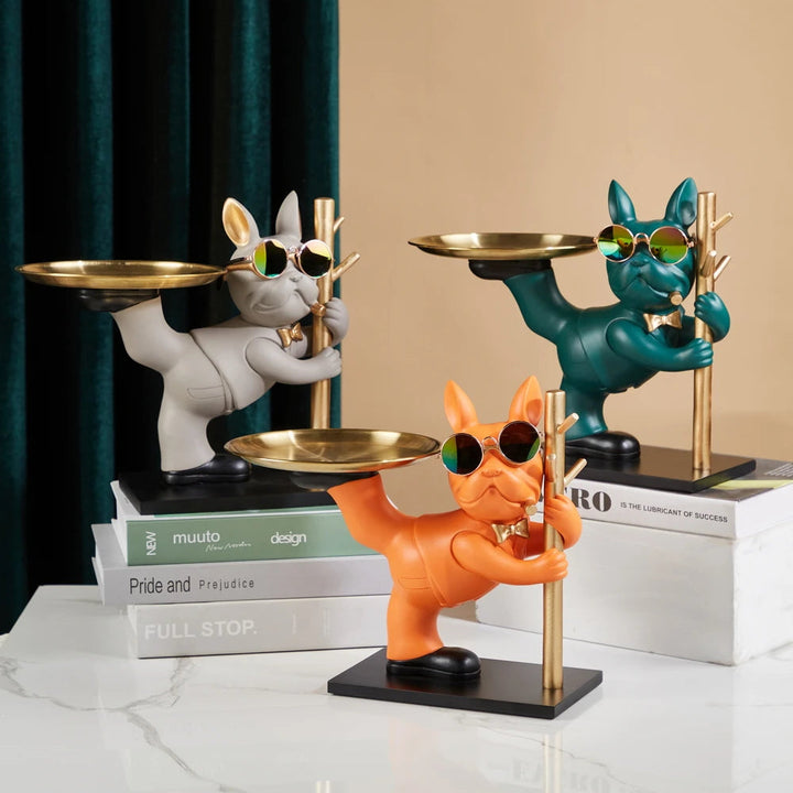 Plateau d'équilibrage pour bouledogue français