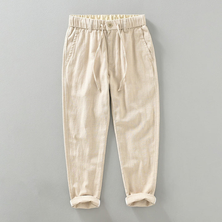 Elliot Baumwoll-Leinenhose