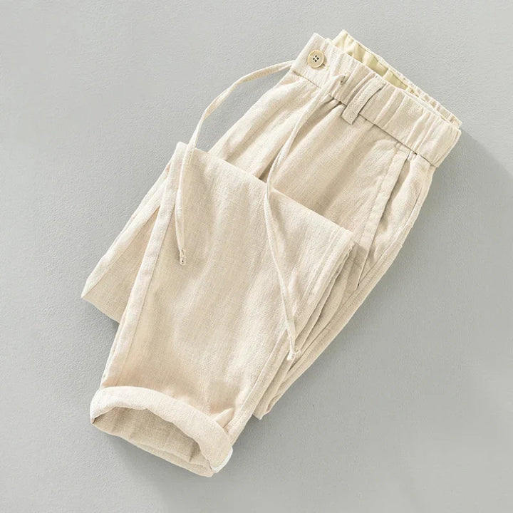 Elliot Baumwoll-Leinenhose