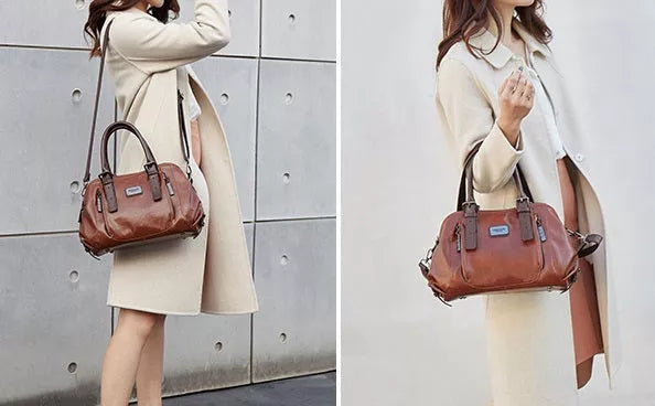 Nina - Sac à main en cuir chic