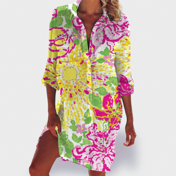 Brigitte | Bunte und Leichte Sommerkleid