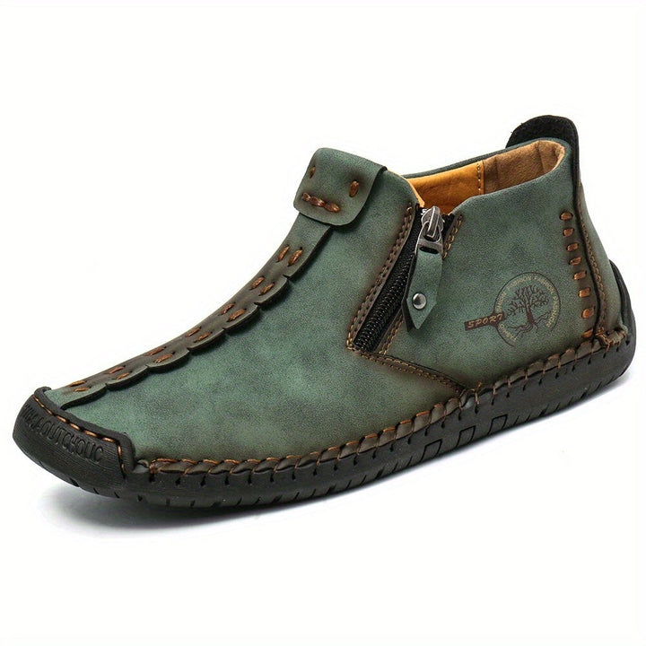 Grau| Vintage Stiefel