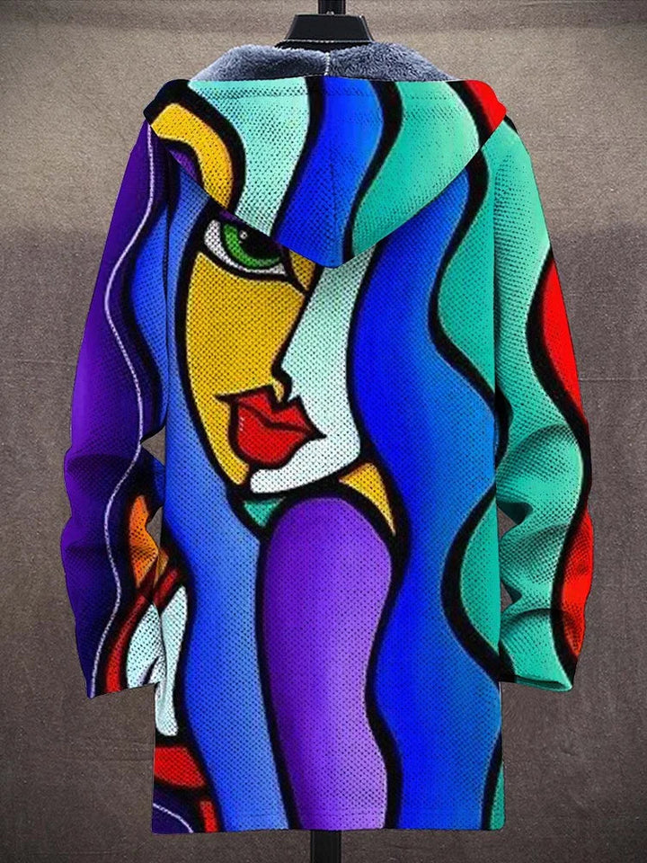 Allira | Cardigan luxueux inspiré de l'art 