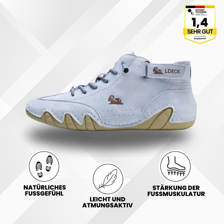 Alpaga - chaussure pieds nus en cuir ergonomique, imperméable et antidouleur