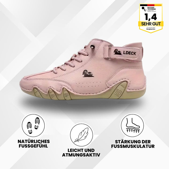 Alpaga - chaussure pieds nus en cuir ergonomique, imperméable et antidouleur