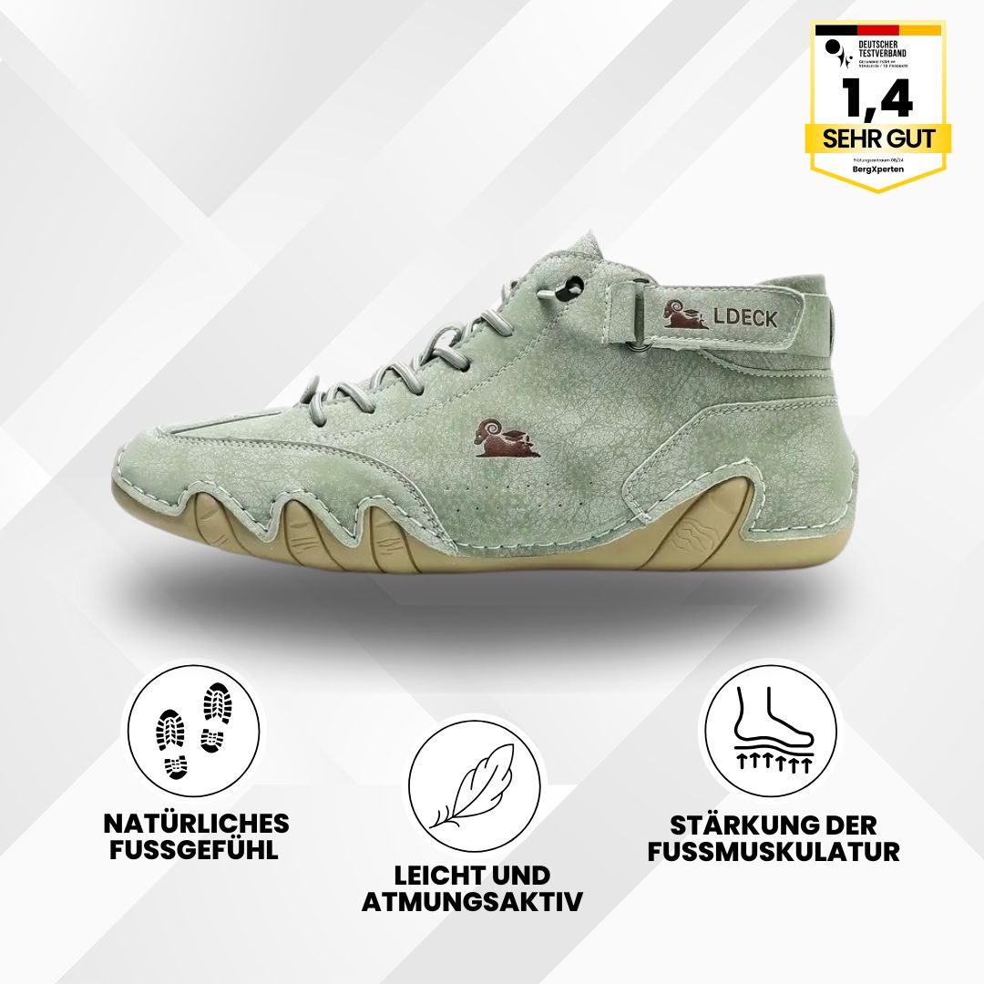 Alpaga - chaussure pieds nus en cuir ergonomique, imperméable et antidouleur