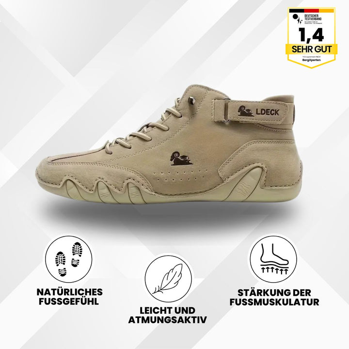 Alpaga - chaussure pieds nus en cuir ergonomique, imperméable et antidouleur