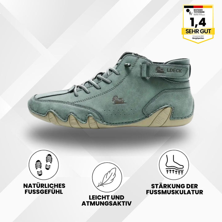 Alpaga - chaussure pieds nus en cuir ergonomique, imperméable et antidouleur