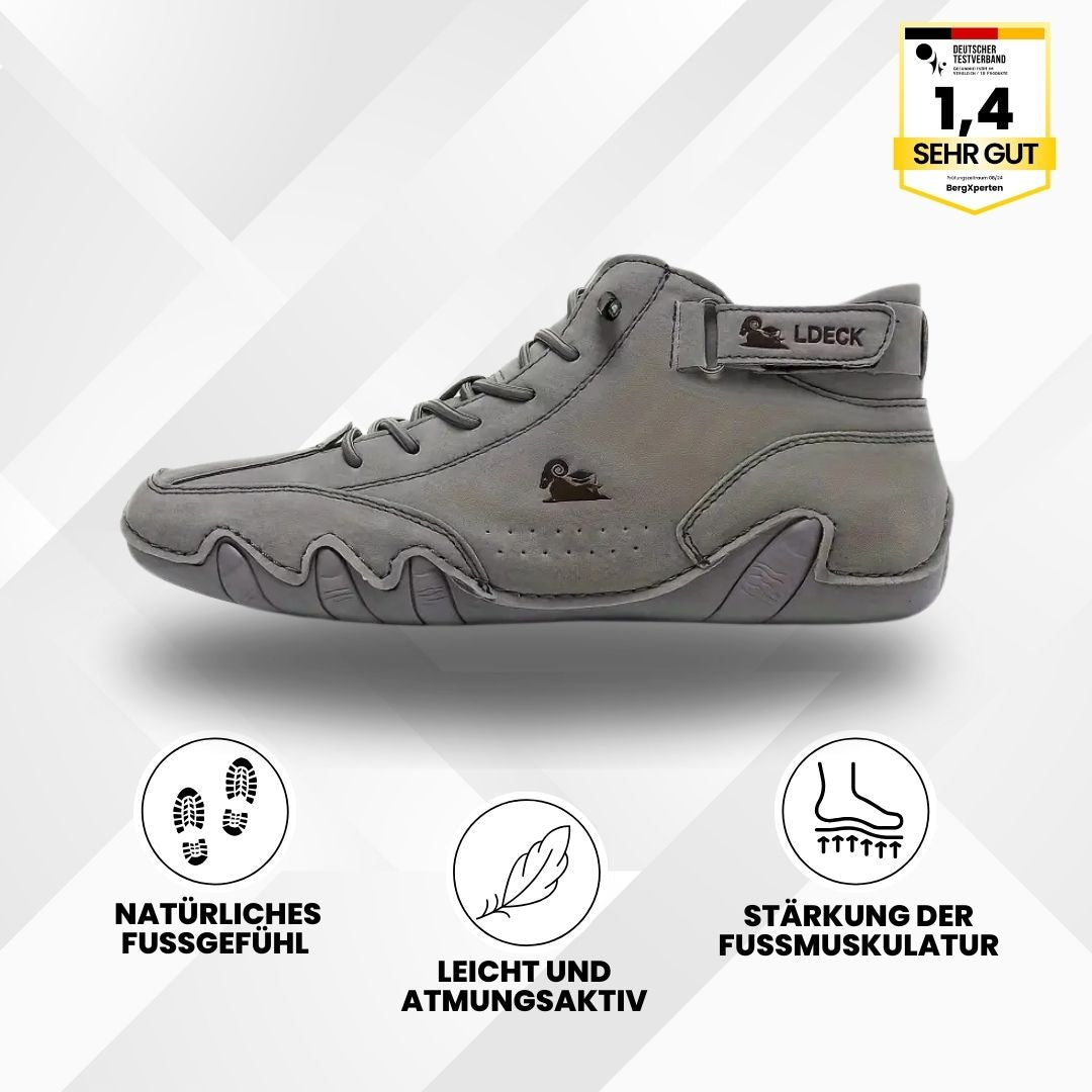Alpaga - chaussure pieds nus en cuir ergonomique, imperméable et antidouleur