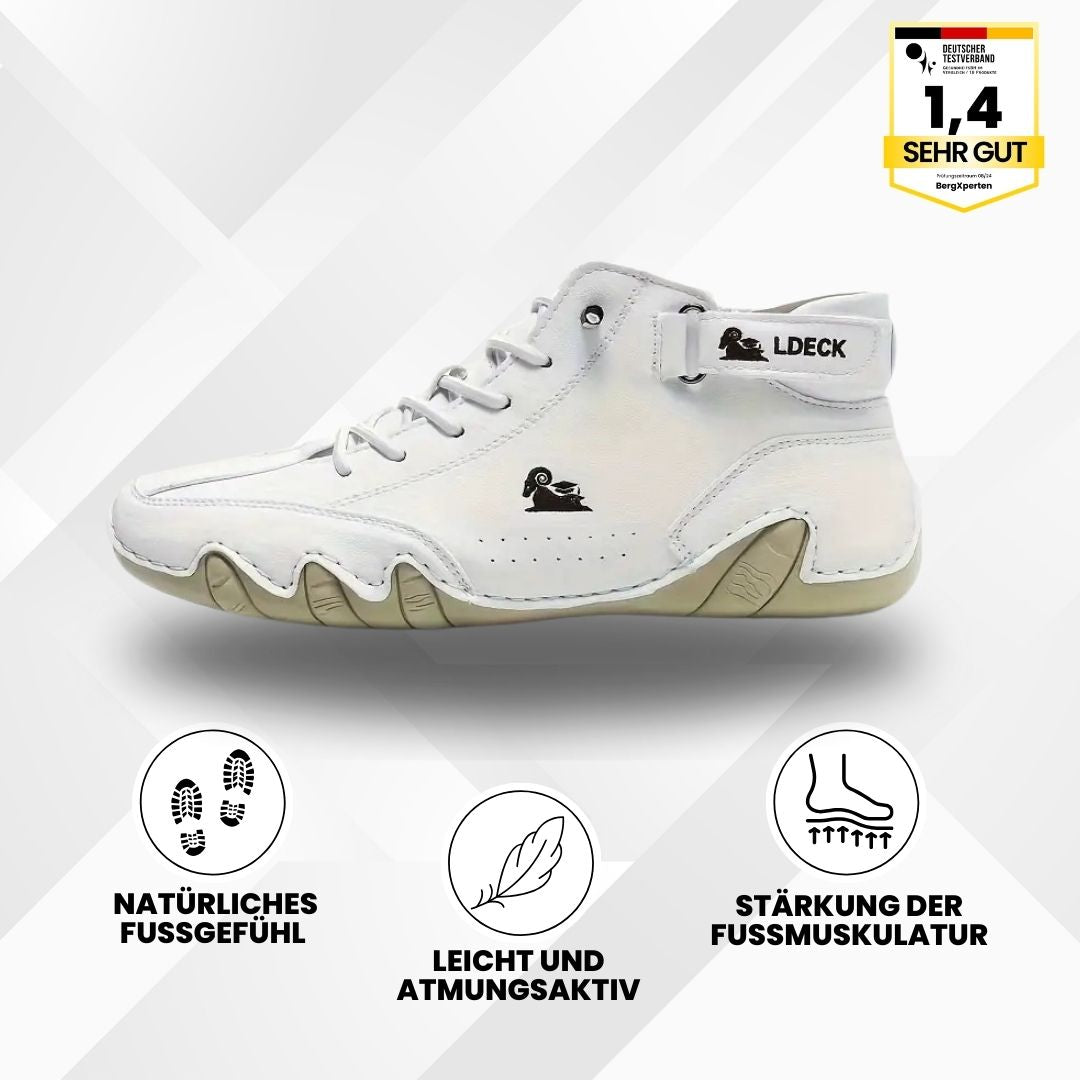 Alpaga - chaussure pieds nus en cuir ergonomique, imperméable et antidouleur