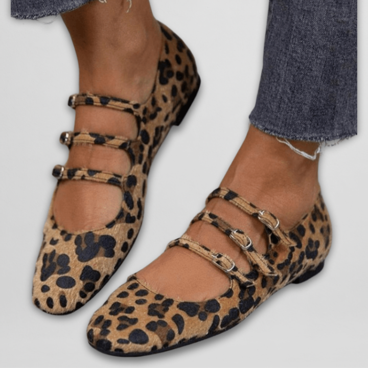 Gisley | Tierdruck Bequeme Ballerinas