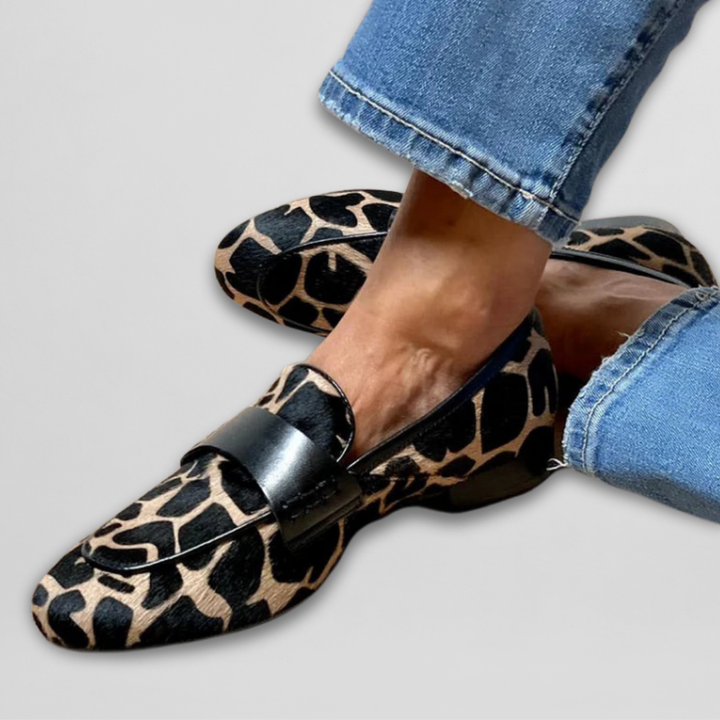 Prislia | Chaussons confortables à imprimé animal