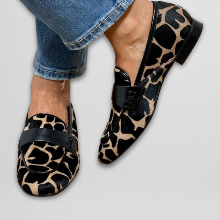 Prislia | Chaussons confortables à imprimé animal