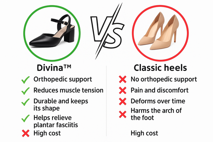 DIVINA – Talons orthopédiques confort 