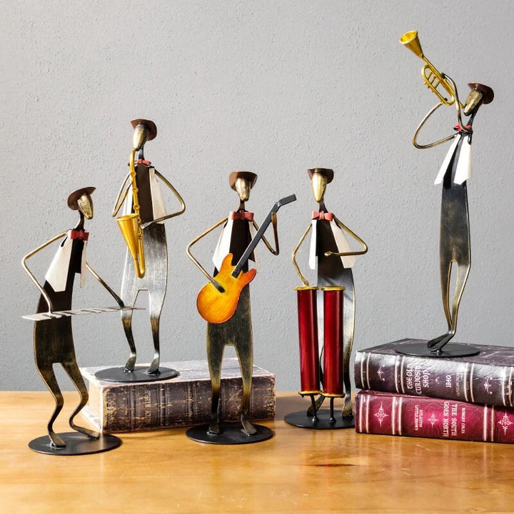 Metallische Abstrakte Jazzband