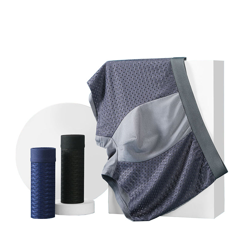 Atmungsaktive Bambus-Boxershorts 4+4 GRATIS