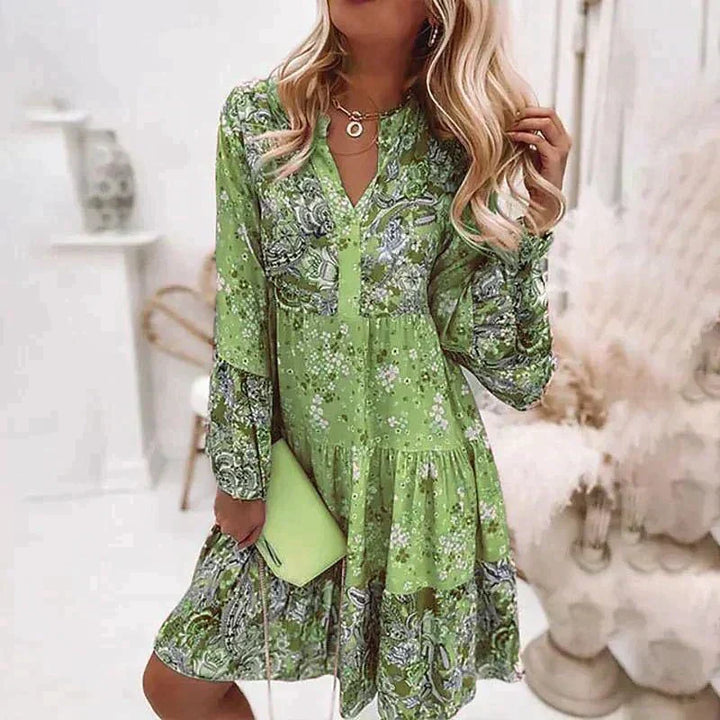 ANTONIA I STILVOLLES GEBLÜMTES KLEID