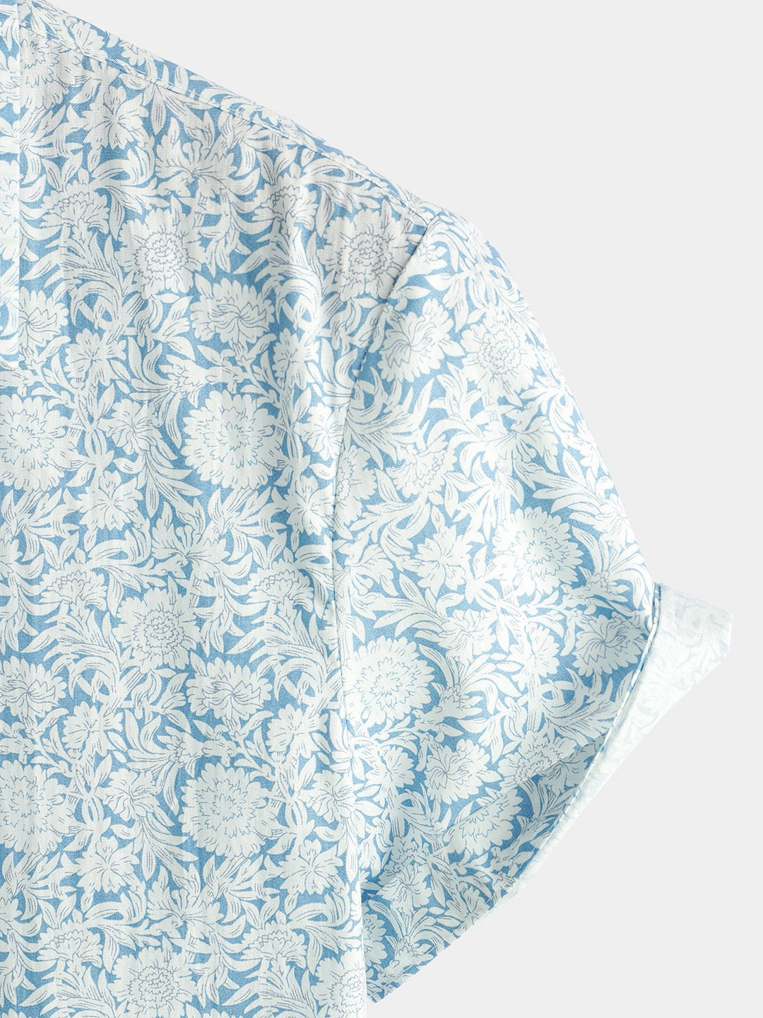 Chemise en coton à manches courtes pour homme