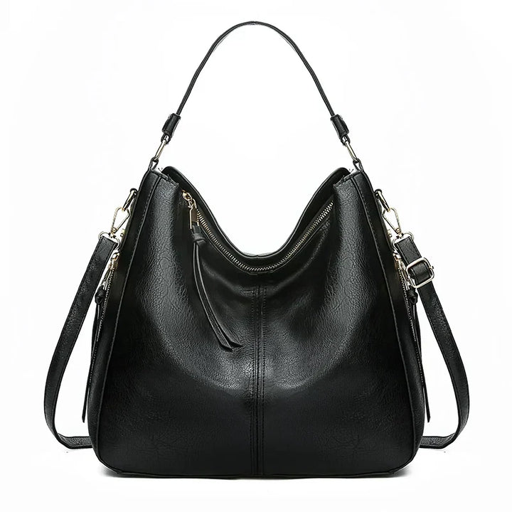 Romy - Leder Schultertasche
