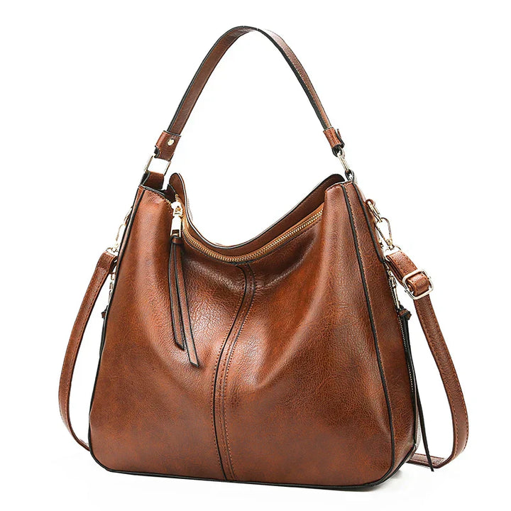 Romy - Leder Schultertasche