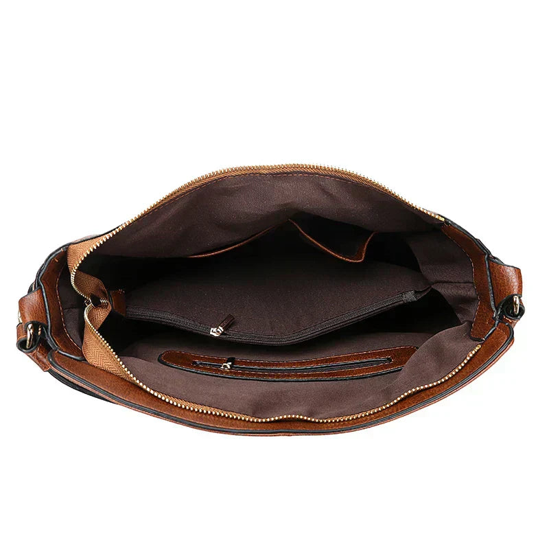 Romy - Leder Schultertasche