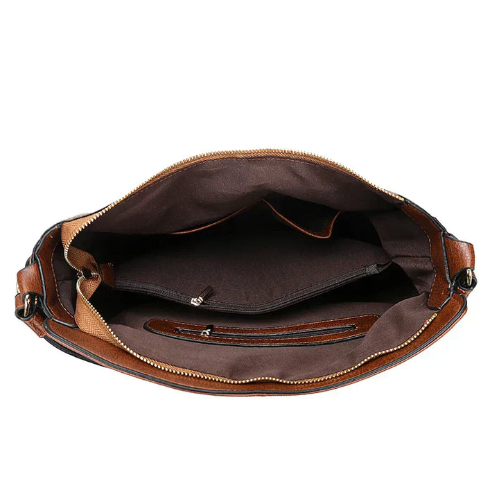 Romy - Leder Schultertasche