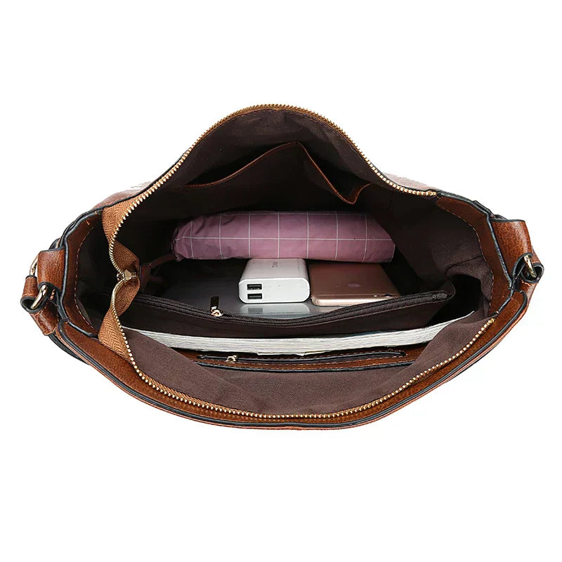 Romy - Leder Schultertasche