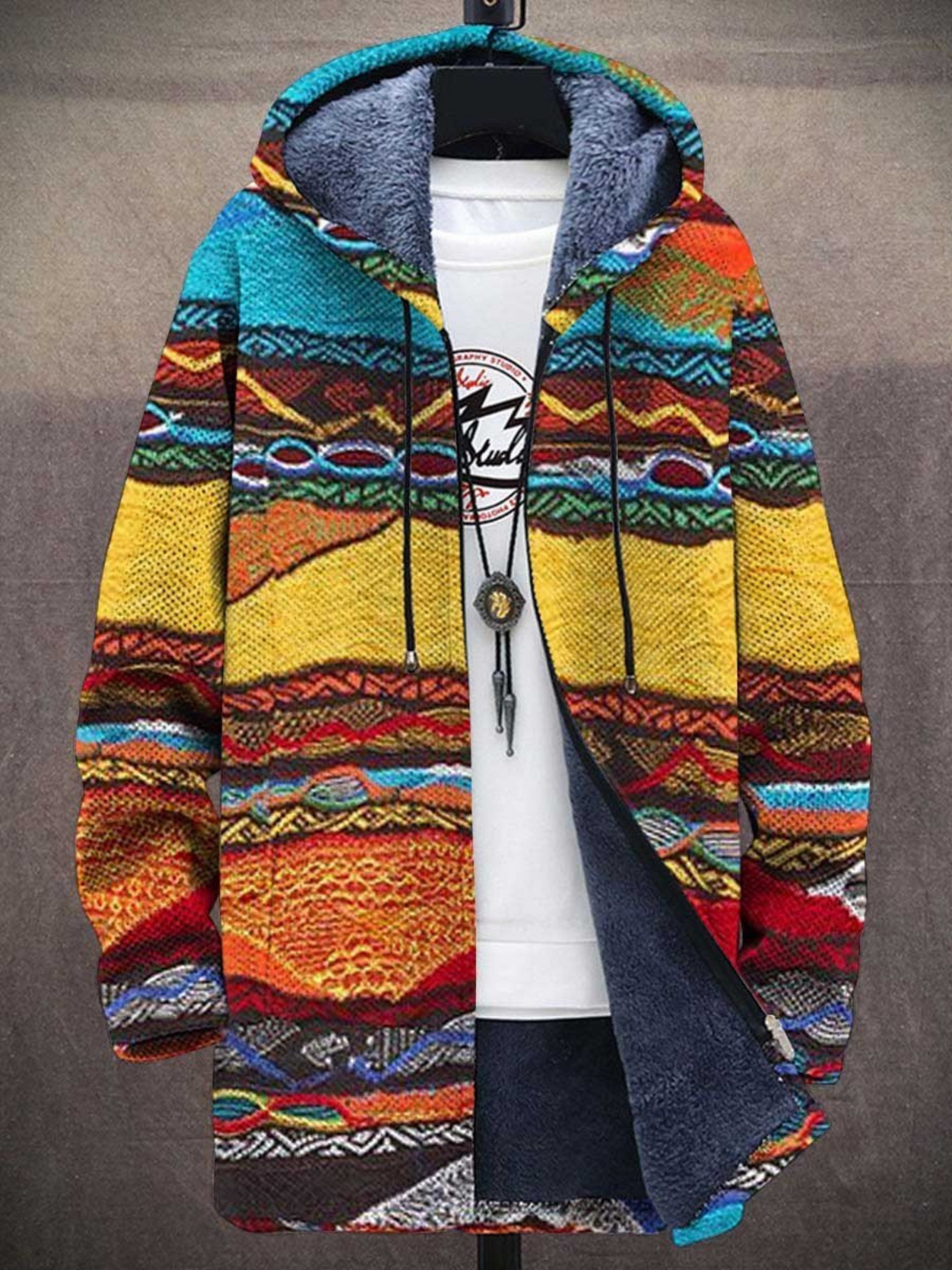 Jindalee | Cardigan luxueux inspiré de l'art