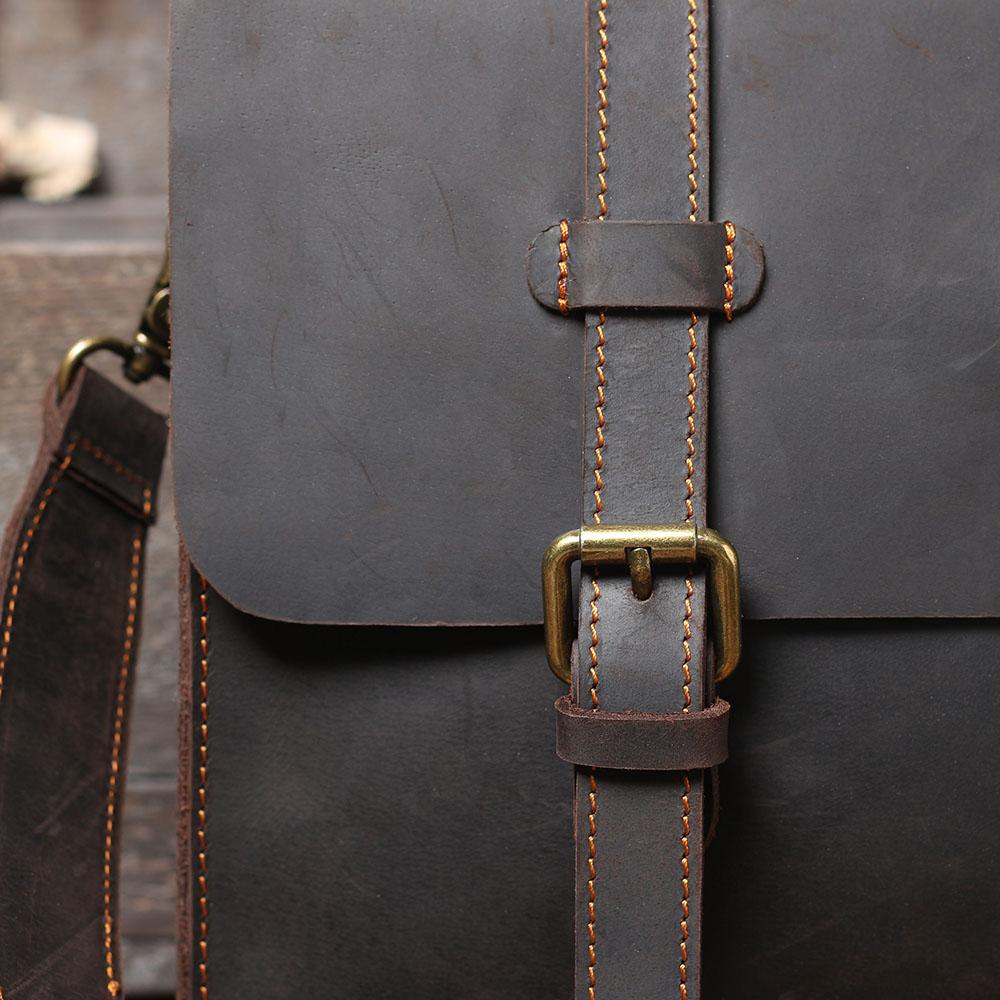 Leder-Kurier Tasche