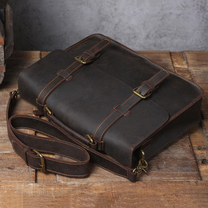 Leder-Kurier Tasche