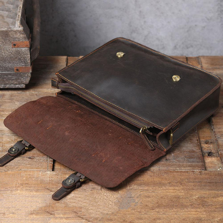 Leder-Kurier Tasche