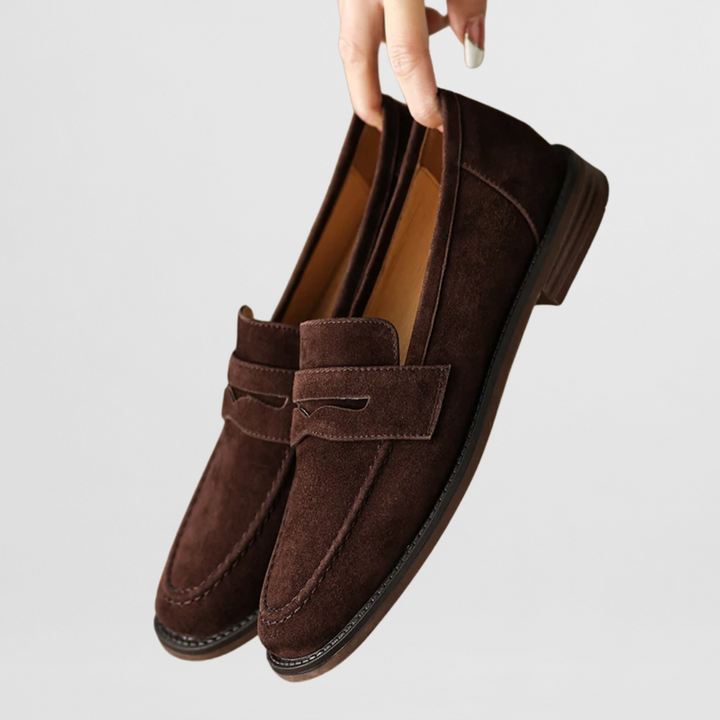 Mariella | Leder Vintage Mokassins