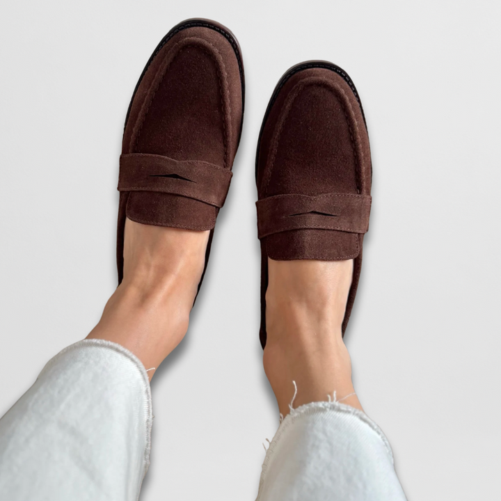 Mariella | Leder Vintage Mokassins