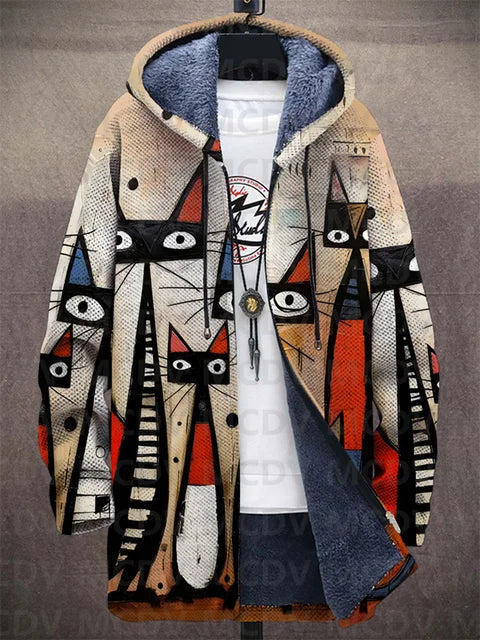 Lowanna | Cardigan luxueux inspiré de l'art