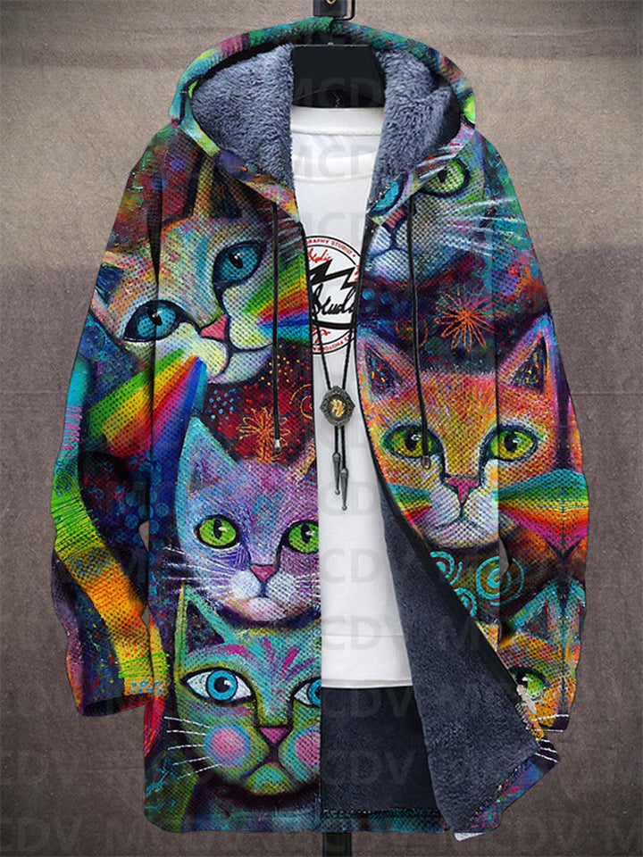 Lowanna | Cardigan luxueux inspiré de l'art