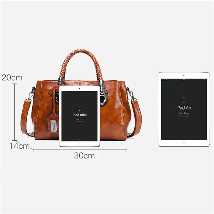 Sienna - Luxuriöse Lederhandtasche