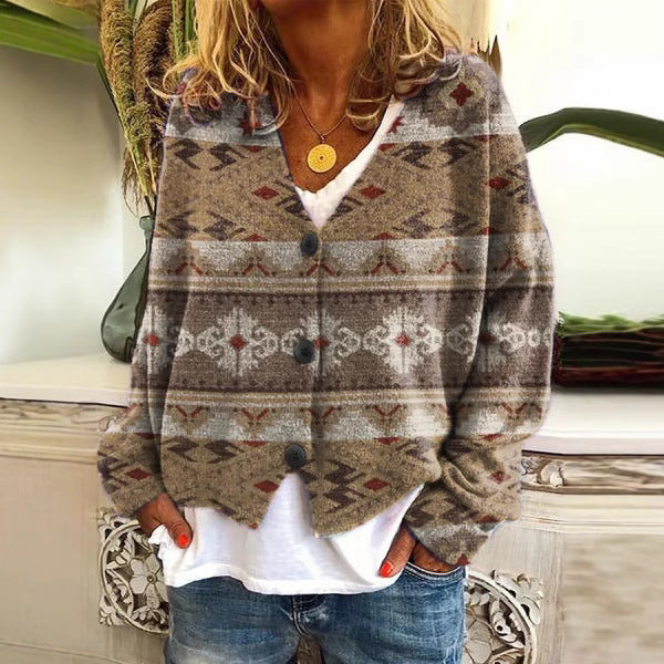 Strickjacke für den Frühherbst