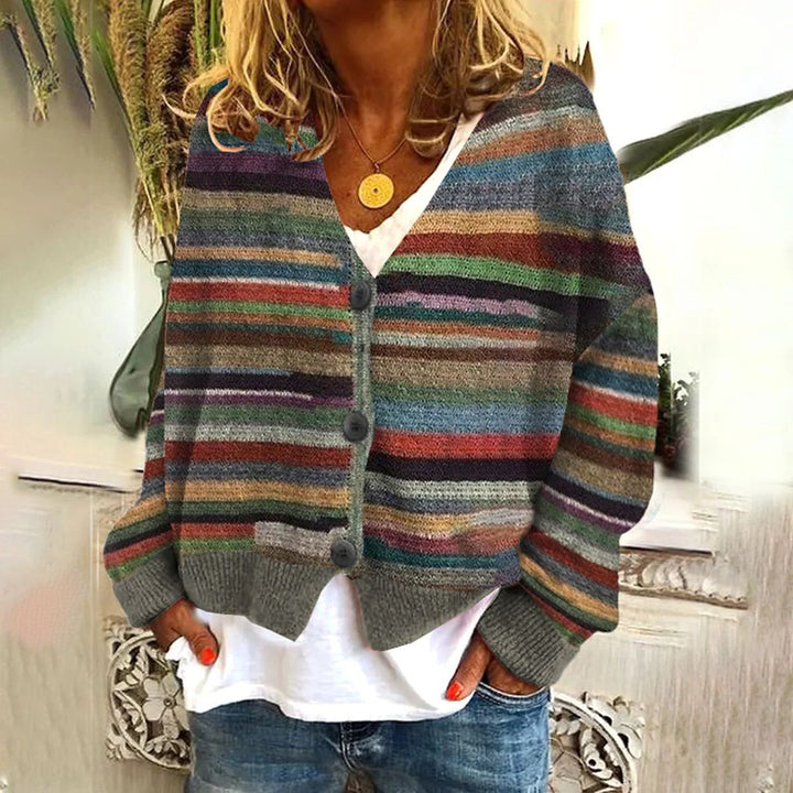 Strickjacke für den Frühherbst