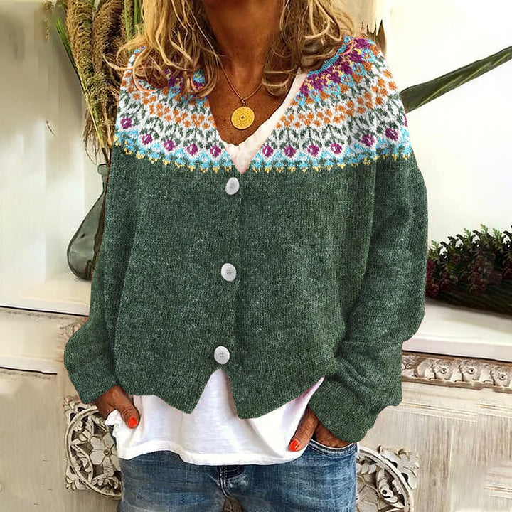 Strickjacke für den Frühherbst