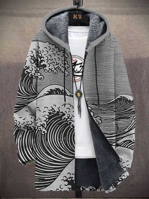 Nalha | Luxuriöser kunstinspirierter Cardigan