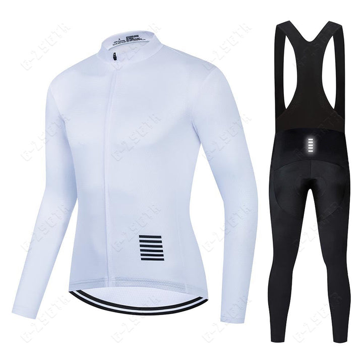 Ensemble de vêtements de cyclisme professionnels à manches longues