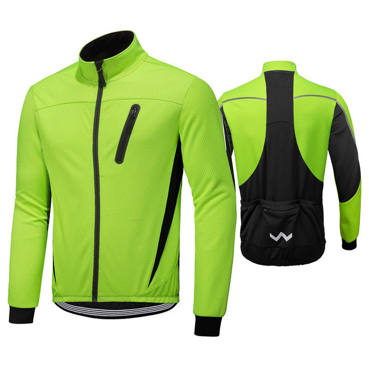 Veste d'hiver haute performance - protection contre le vent, le froid et la pluie