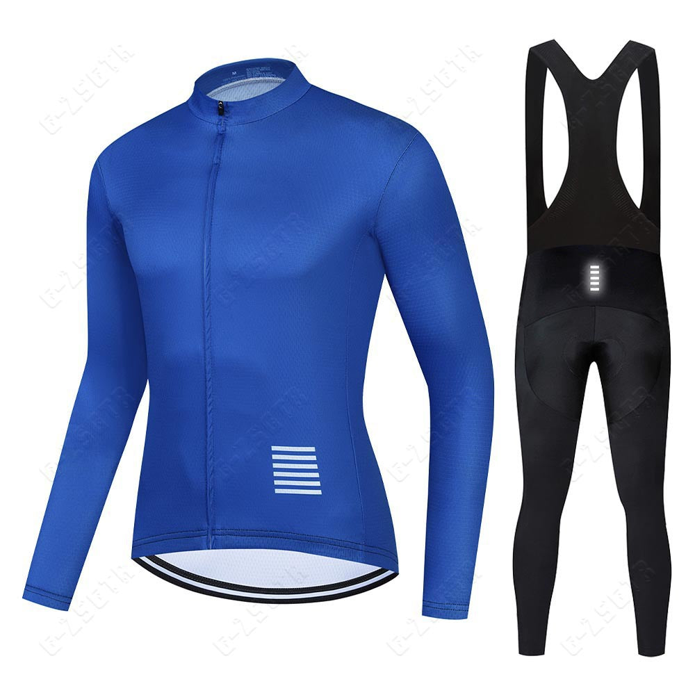 Ensemble de vêtements de cyclisme professionnels à manches longues