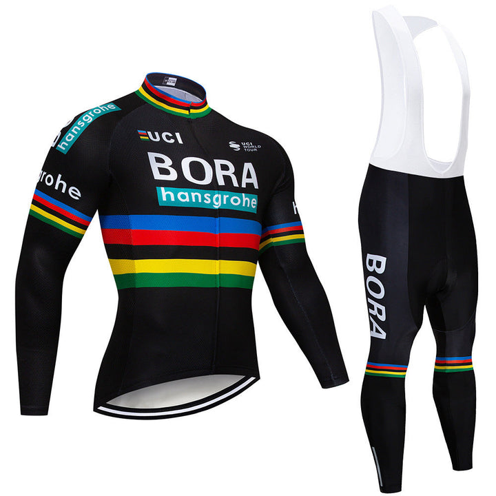 Bora - Langärmliges Radtrikot Professionelles Set