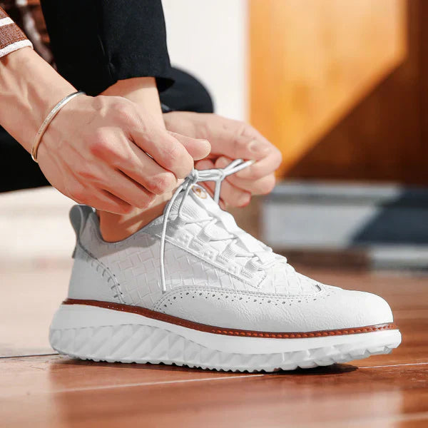 Baskets en cuir Oxford Ridge