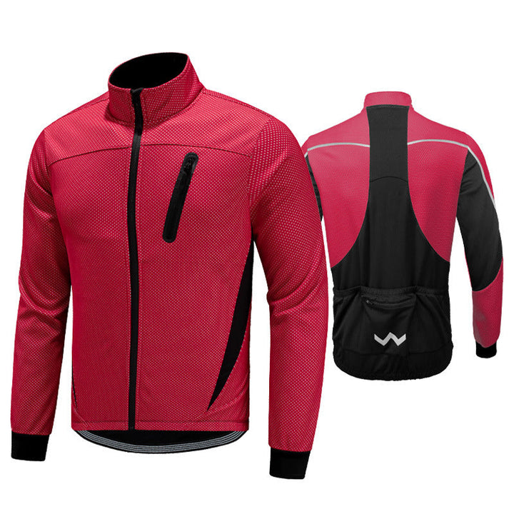 Veste d'hiver haute performance - protection contre le vent, le froid et la pluie